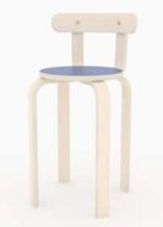 Kruk met rugleuning Set 4/St. - Afbeelding 4
