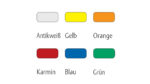 Verfset Allround-basiskleuren, 6 x 250 ml - Afbeelding 2