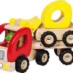 Houten Dieplader incl. Wiellader