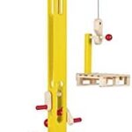 Houten Hijskraan incl. Pallet