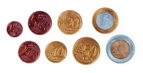 1991_a.jpg 80 Speelgoed Euromunten - Afbeelding 1