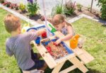 Picknicktafel met 2 knoeibakken - Afbeelding 5