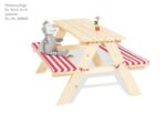 Picknicktafel met 2 knoeibakken - Afbeelding 7