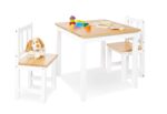 Kinder Zitgroep (3-delig, wit/naturel)
