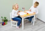 Kinderstoel (wit/naturel) - Afbeelding 5