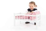 Poppenbedje Annika compleet (bedje + beddengoed)