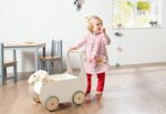 Poppenwagen Retro Grijs - Afbeelding 5