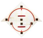 GL-geo vierkant 80 cm met Magn. - Afbeelding 2