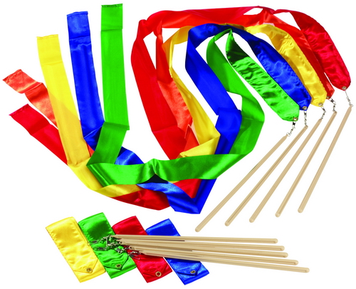 3174_b.jpg Ritme linten 5 kleuren 1,6 m - Afbeelding 1