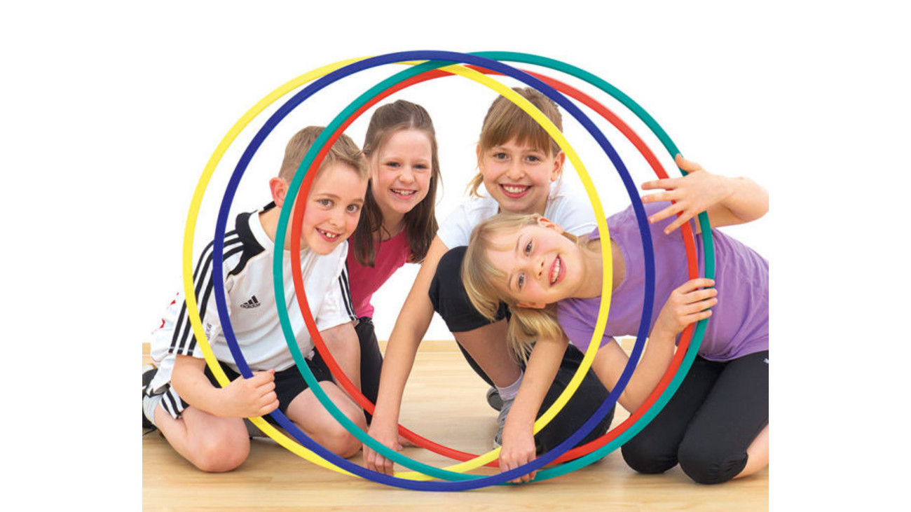 33070_a-ZD.jpg SPORT Gymnastiek Hoepel Set 4/St. FIG-profiel - Afbeelding 1