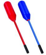 Knotshockey set (6 sticks en 1 bal) - Afbeelding 4