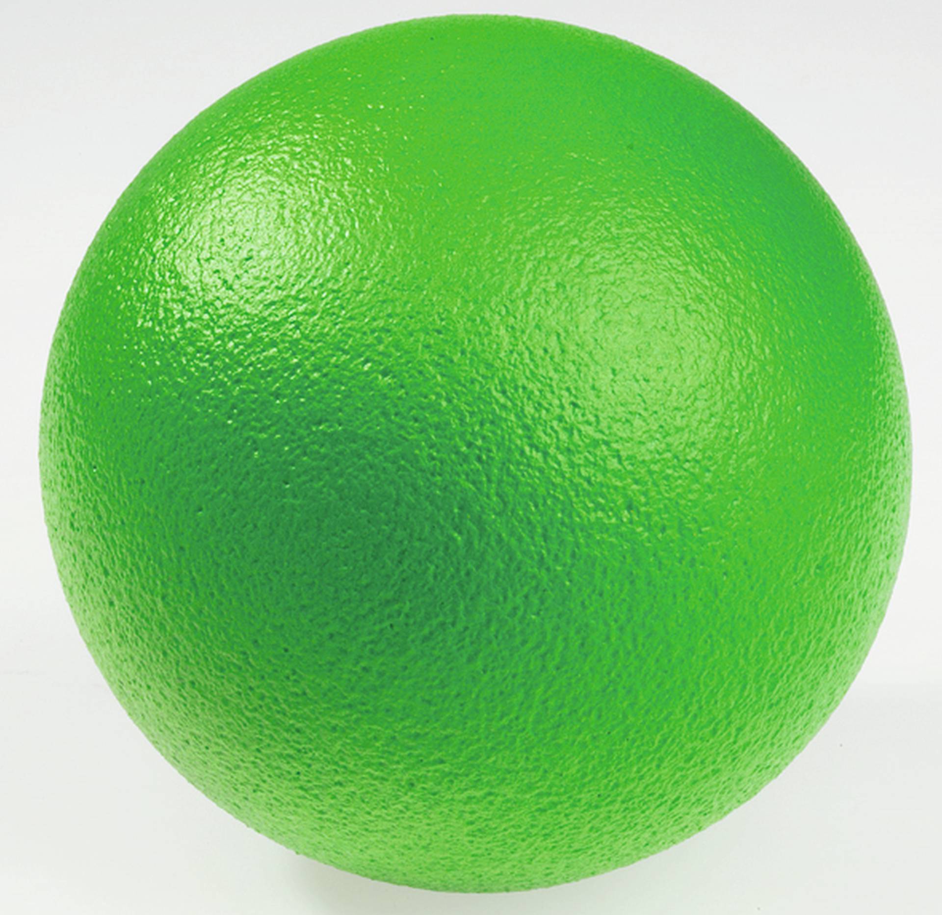 33198_a-Sport-Softbal-gecoat-groen.jpg Softbal Groen ∅ 15cm - Afbeelding 1