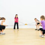 Balanceer Bord aan Elastiek