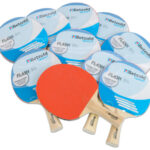 Tafeltennis bat"Flash"-set van 10