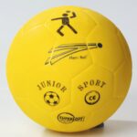 Soft voetbal Geel ∅ 20 cm - Afbeelding 2