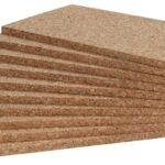 Kurken plankjes 25x15cm
