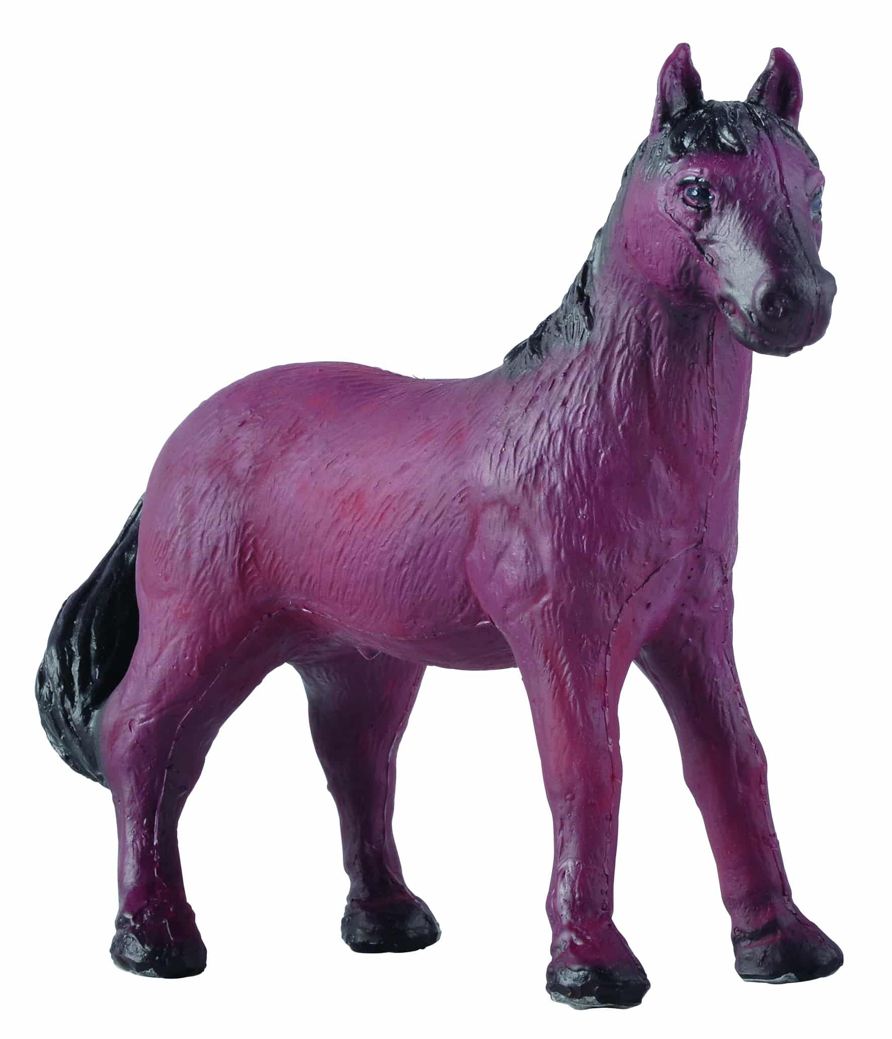 41258-Fantasie-Rubber-Paard-bruin.jpg Mega Paard Soft (bruin) - Afbeelding 1