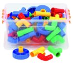 Set constructiebuizen met wielen (64 stuks) - Afbeelding 4