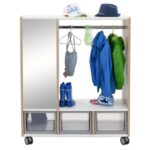 EduCasa Garderobe Eiken/Wit