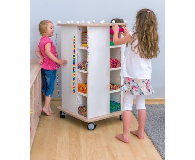41705_j-XL.jpg Educasa Knutselwagen Loose Parts - Afbeelding 1