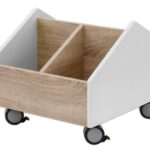 EduCasa Boekenwagen klein Wit