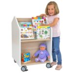 EduCasa boekenwagen groot wit