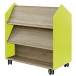 EduCasa Bibliotheekwagen Lime
