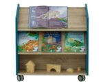 EduCasa Bibliotheekwagen Petrol - Afbeelding 3