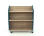 EduCasa Bibliotheekwagen Petrol - Afbeelding 2