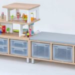 EduCasa Kasten Combinatie Poppenhuis