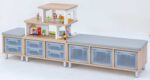 EduCasa Kasten Combinatie Poppenhuis