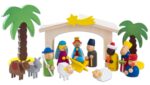 Houten Kerststal