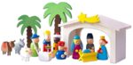 Houten Kerststal - Afbeelding 2