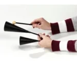Agogo-2 metalen bellen met hamer - Afbeelding 5