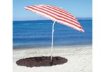 Ronde Parasol (rood-wit) - Afbeelding 2