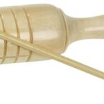 Houten toonblok met handvat