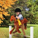 Step In & Go Kostuum Paard Lichtbruin