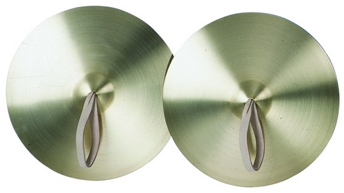 5327_a-2.jpg Bekkens 25 cm messing - Afbeelding 1