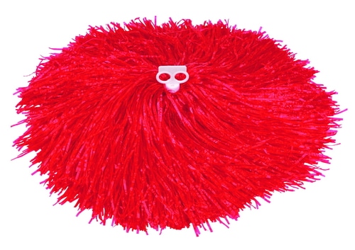 54498_b-1.jpg Pompom, rood, groot, 130 g - Afbeelding 1