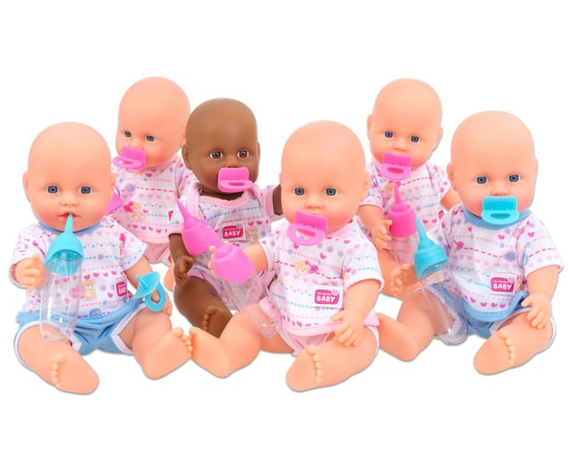 55042_Set_6.jpg Poppen Set 6/St. - Afbeelding 1