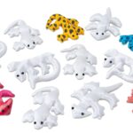 Textielhagedissen, 12 stuks