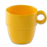 Beker, 26, 5 cl, geel
