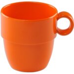 Beker, 26, 5 cl, oranje