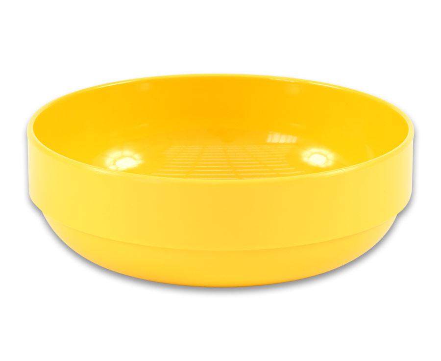 56029-1_a.jpg Beker 14,5 cm, geel - Afbeelding 1