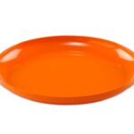 Bord, groot 25 cm, oranje