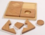 Houten vormen en puzzels Montessori - Afbeelding 3