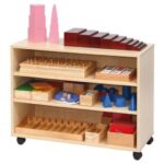 Montessori Kast incl. Materiaal