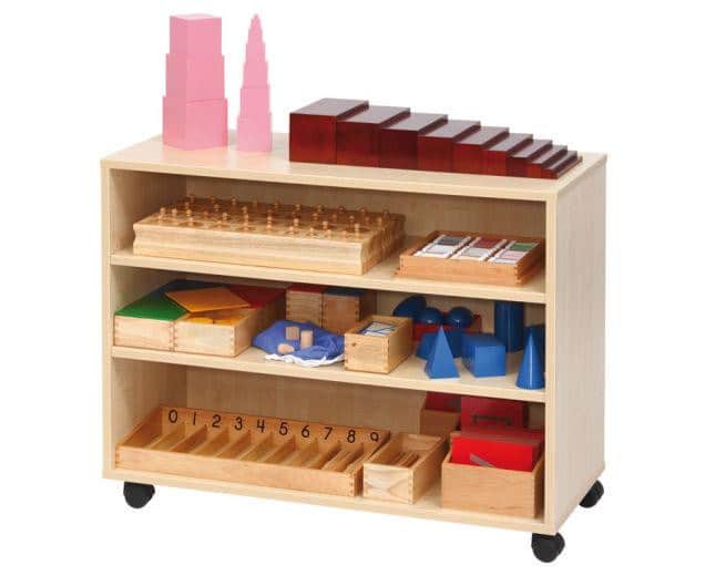 56322.jpg Montessori Kast incl. Materiaal - Afbeelding 1