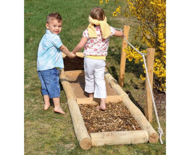 57168.jpg Houten Tast Pad - Afbeelding 1