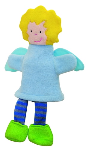 57223_a.jpg Handpop engel 33cm - Afbeelding 1